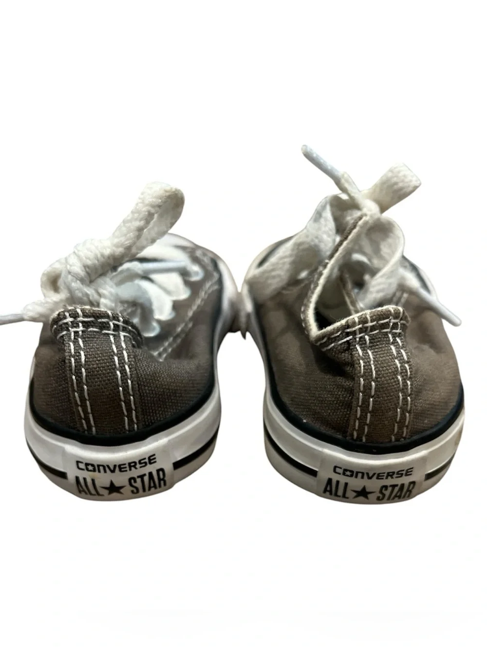 Converse Chuck Taylor All Star Toddler Gray Sneakers Size 3 Low Top